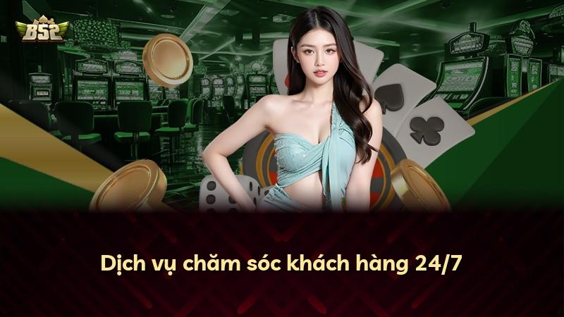 Dịch vụ chăm sóc khách hàng 24/7